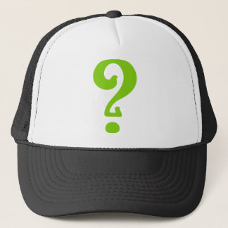 Art Nouveau Question Mark Truckerkappe