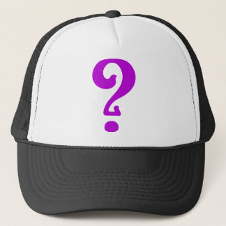 Art Nouveau Question Mark Truckerkappe