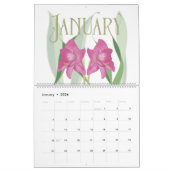 Art Nouveau Retro Floral Botanisch Kalender (Jan 2026)