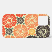 Art Nouveau Retro Tapete Design. Case-Mate iPhone Hülle (Rückseite (Horizontal))