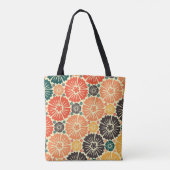 Art Nouveau Retro Tapete Design. Tasche (Rückseite)