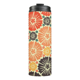 Art Nouveau Retro Tapete Design. Thermosbecher