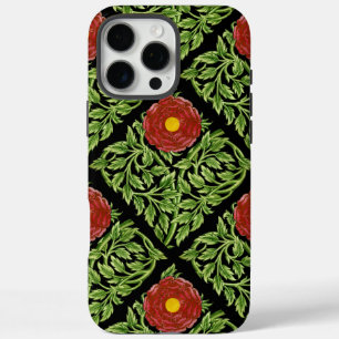 Art Nouveau Rote Rose De Morgan iPhone 16 Pro Max Hülle