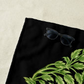 Art Nouveau Rote Rose De Morgan Strandtuch (Beispiel)