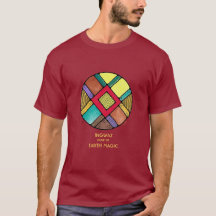 Art Nouveau Rune Shirt Ingwaz - Earth Magic