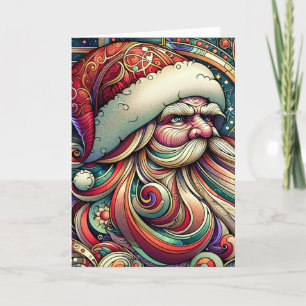 Art Nouveau Santa Claus Weihnachten