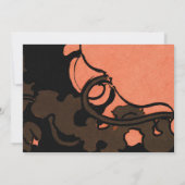 Art Nouveau Save The Date (Rückseite)