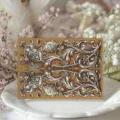 Art Nouveau Save the Date Hochzeit Einladung