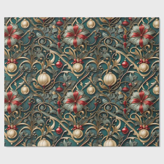 Art Nouveau | Schleifpapier Geschenkpapier (Flach)