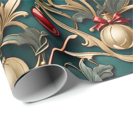 Art Nouveau | Schleifpapier Geschenkpapier (Rolleneckpunkt)