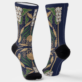 Art Nouveau Sea Shore Socken