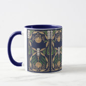 Art Nouveau Seashells Tasse (Links)
