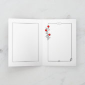 Art Nouveau Shalom Grußkarte Karte (Innenseite)