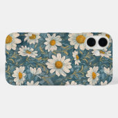 Art Nouveau Shasta Daisies Case-Mate iPhone Hülle (Rückseite (Horizontal))