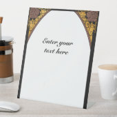 Art Nouveau Sockelschild (In Situ)