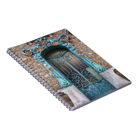 Art Nouveau Sonnenblume Tür Nr. 14. - Notizblock (Rechte Seite)