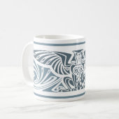 Art Nouveau Sphinx Tasse (Vorderseite Links)