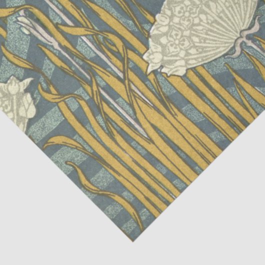 Art Nouveau Squirrels Seidenpapier (Ausschnitt)