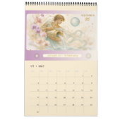 Art Nouveau Sternzeichen Wandkalender 2027 (Jan 2027)