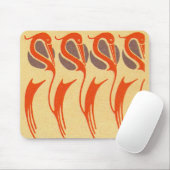 Art Nouveau Storks - Mousepad (Mit Mouse)