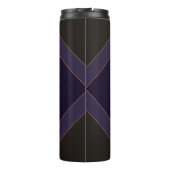 Art Nouveau Style Dragon gefärbt Thermosbecher (Rückseite)