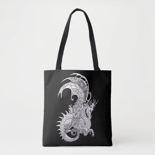 Art Nouveau Style Dragon Tasche (Vorderseite)