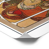 Art Nouveau Style, Mucha Poster (Ecke)