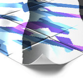 Art Nouveau Styles OP Art Pattern Poster (Ecke)