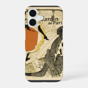 Art Nouveau Tänzerin Jane Avril von Toulouse Lautr iPhone 16 Hülle