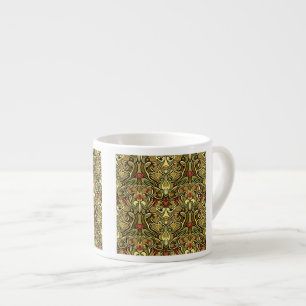 Art Nouveau Tapete Espresso-Tasse Espressotasse