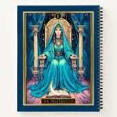 Art Nouveau Tarot, Hohepriestess Journal Notizblock (Rückseite)