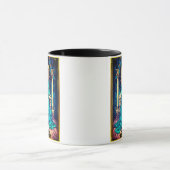Art Nouveau Tarot, the High Priestess Tasse (Zentrum)