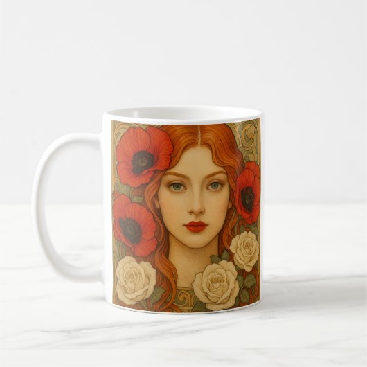 Art Nouveau Tasse (Links)