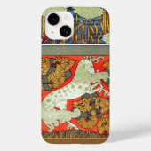 Art Nouveau Textil Königspferd Verneuil Case-Mate iPhone Hülle (Rückseite)