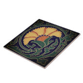 Art Nouveau Tile - Blumendesign Fliese (Seite)