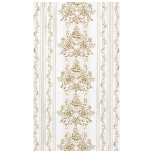 Art nouveau,Toile,floral,pattern,beige,chic,elegan Tischdecke (Vorderseite)