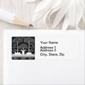 Art Nouveau Tree Beardsley Muster (Insitu)