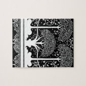 Art Nouveau Tree Beardsley Muster Puzzle (Horizontal)