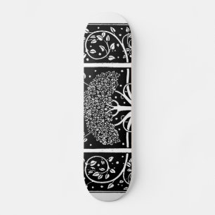 Art Nouveau Tree Beardsley Muster Skateboard