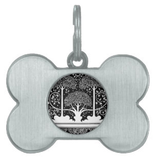 Art Nouveau Tree Beardsley Muster Tiermarke