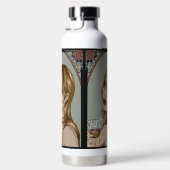 Art Nouveau Trinkflasche (Rechts)