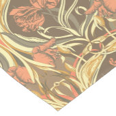 Art Nouveau Tulips Table Runner Mittelgroßer Tischläufer (Ecke)