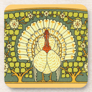 Art Nouveau Türkei Getränkeuntersetzer