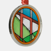 Art Nouveau Uruz Rune of Stärke Ornament Aus Metall (Rechts)