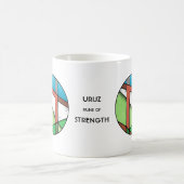 Art Nouveau Uruz Rune Tasse - STÄRKE! (Mittel)