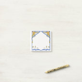 Art Nouveau Verzückend  Post-it Klebezettel (Auf Schreibtisch)