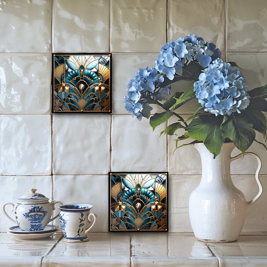 Art Nouveau Vintag Fliese