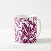 Art Nouveau Vintage Botanical Floral Pattern  Kaffeetasse (VorderseiteRechts)