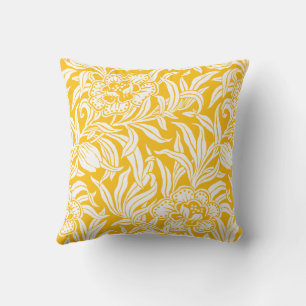 Art Nouveau Vintage Botanisches Florales Muster Kissen