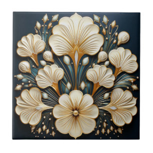 Art Nouveau Vintage Fliese